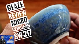 Glaze review. Mayco - Micro Cerulean SW-217