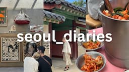 Seoul Vlog 🇰🇷 Gwangjang Market, Exploring Hongdae & Soju Tasting..