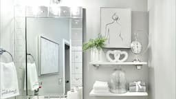 BATHROOM DESIGN & LIVING ROOM DECORATING IDEAS