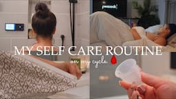 MY SELF CARE ROUTINE ON MY CYCLE| hygiene, relief, tips, & motivation|