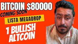 #Bitcoin $80000 - Lista Megadrop - 1 Bullish Altcoin 🔥