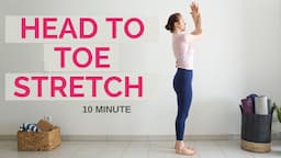 10 min STANDING FULL BODY STRETCH | Standing Yoga Without Mat