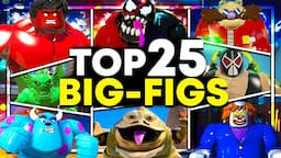 Top 25 BEST Big-Fig Characters In LEGO Games