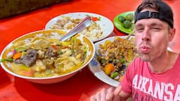 Hungry Vlogger flies to Jakarta to eat STREET FOOD for 24 hours 🇮🇩