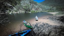 MACALISTER RIVER AUSTRALIA | Canoe Camping Trip with my brother. Lining, thrills and spills.