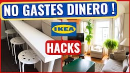 IKEA |TRUCOS GENIALES PARA SALONES CON POCO DINERO 😉 |GENIUS HACKS#ikeahack