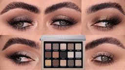 5 EYE LOOKS 1 PALETTE WITH THE GLAM PALETTE BY NATASHA DENONA! | PATTY