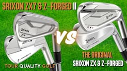 A Srixon Blade Showdown | ZX7 & Z-FORGED mk2 vs Their Previous Generation Variants