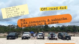 Off-road 4x4  Australia on Beach / Range Rover / Fortuner / Petrol (Latest Video 2022)