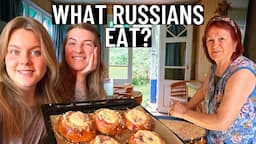 Cooking with a Russian Babushka (What food we eat in Siberia, Russia)