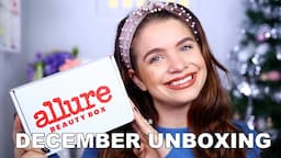 DECEMBER ALLURE BEAUTY BOX UNBOXING 2020