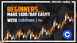 How To Make $100 A Day Trading Crypto with Coinbase and TradingView