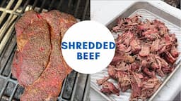 SMOKED PULLED BEEF | On the Pit Boss Navigator | Chuck Roast Pulled Beef