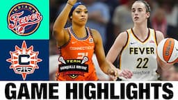 Indiana Fever vs Connecticut Sun Highlights (First Half) | Women's Basketball | 2024 WNBA