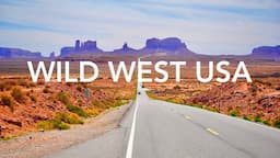 WILD WEST USA: Road Trip Nevada, Arizona & Utah - All National Parks 4K