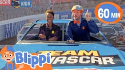 Blippi and Meekah Work the Race Track | Vehicles For Children | Educational Videos For Kids