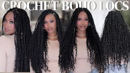 WOW! Transform Your Look in Under 2 Hours | CROCHET BOHO LOCS | YWIGS