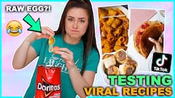 Testing VIRAL Tiktok Recipes! WILL THEY WORK!? ad