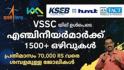 1500 PLUS JOBS FOR ENGINEERS-BTECH & DIPLOMA,KERALA JOBS,FRESHER JOBS|CAREER PATHWAY|Dr.BRIJESH JOHN