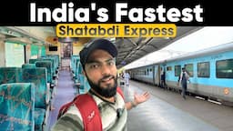 India’s Fastest Shatabdi Express journey with Delicious Food | Train 12002 Rani Kamlapati Shatabdi