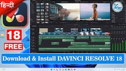 ✅ How To Download And Install DAVINCI RESOLVE 18 For FREE On Windows 11/10