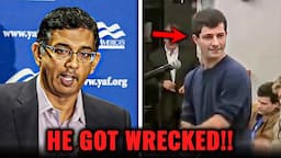 Woke Student Gets HUMILIATED As Dinesh D'Souza DESTROYS His Argument