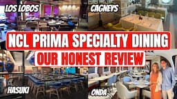 Specialty Dining Review on Norwegian Prima |