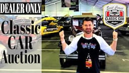 Whats at a Dealer Only Classic Car Auction? - Day 1 East Coast Classic Cars