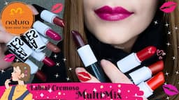 LABIAL CREMOSO MULTIMIX NATURA FACES ¡TODOS LOS TONOS!