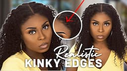 GAME CHANGER  🙌🏽 😩🔥 | Lace HIDDEN - REALISTIC NATURAL KINKY EDGES WIG | iLikeHairWig