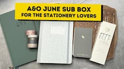 Archer & Olive Desk Aesthetic Sub Box | For the Stationery Lovers