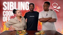 Stephanie VS Jason: The Burger Battle | Sibling Cook-Off