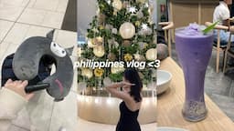 Traveling to the PHILIPPINES🛩️ Life in Manila, lots of shopping & SM mall hopping, getting a perm