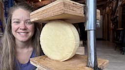 Easiest, Cheapest, Homemade Cheese Press Ever!