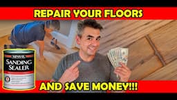 How to fill gaps in WOODEN FLOORS!!!✌(Part 2 of 3)