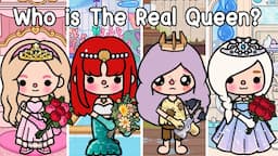 Who is The Real Queen? 👸🏻💅🏻 | Sad Story | Toca Boca | Toca Life World