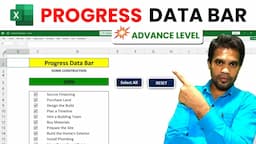 OMG ✅Excel Progress Data Bar | How To Create Data Bar in Excel | Excel Basic To Advance