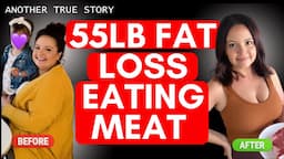 Courtney 55lb Fat Loss, Lowered HBA1C and Better Skin with Carnivore