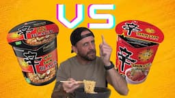 The BEST instant ramen?! Shin Red VS Shin Black: Review!