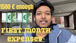 First Month Expenses Of Students In Germany ॥ Yaduvanshi in Germany