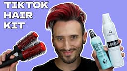 TikToker Hairstyle Kit from TheSalonGuy | Sea Salt Spray, Hair Spray, & Brush