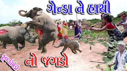 ll  GENDA  NE  HATHI  NO  JAGDO  🤣🤣 ll   #funny #Rekhacomedy #comedy