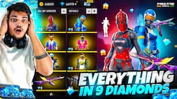 Free I Got All Items For NOOB TO PRO IN 10 DIAMONDS💎 Best Even In -GARENA FREE FIRE