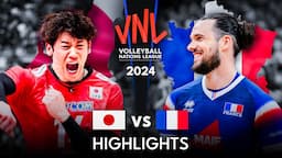 🇯🇵 JAPAN vs FRANCE 🇫🇷 | GOLD MEDAL MATCH | Highlights | Men's VNL 2024