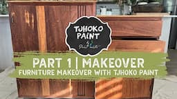 Creative ways of painting furniture with Tjhoko Paint and Nadine Vosloo