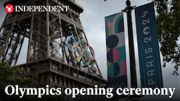 Live: Paris as Olympics 2024 opening ceremony is held in rain-soaked city