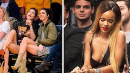 Celebrities at NBA Games | Celebrities Trash Talking Players