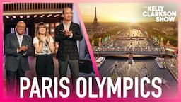 Kelly Clarkson, Peyton Manning & Mike Tirico Preview Paris Olympics Opening Ceremony