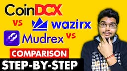 CoinDCX vs Mudrex vs WazirX Comparison | CoinDCX vs WazirX | CoinDCX vs Mudrex