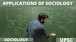 Lec 3: Applications and Importance of Sociology #UPSC #NET #JRF #Sociology